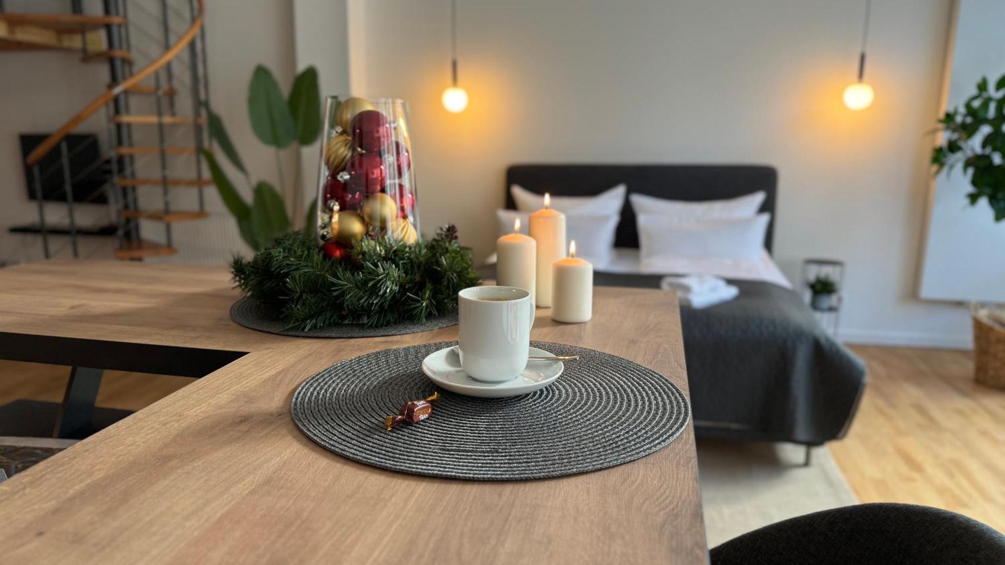 Neu! City-Loft-Apartment Im Goethe Palais I 5P I Lift I Parkplatz I Zentrum I Helios Aue  Extérieur photo